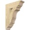Ekena Millwork Balboa Traditional Rough Sawn Bracket, Douglas Fir, 4"W x 14"D x 18"H BKT04X14X18BOA01RDF - alternate 1